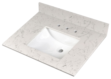 Carrara Sky Vanity Top Thumb