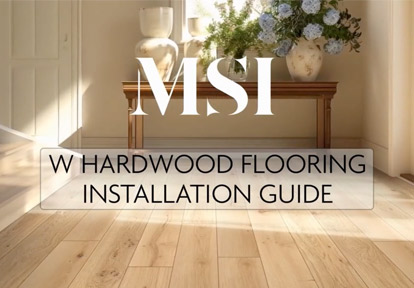 W Hardwood Flooring Installation Guide